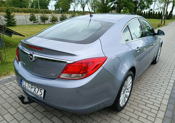 Opel Insignia cena 17500 przebieg: 282000, rok produkcji 2009 z Świnoujście małe 379